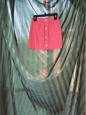 Carter's Pink Button-Front Skirt Size 7